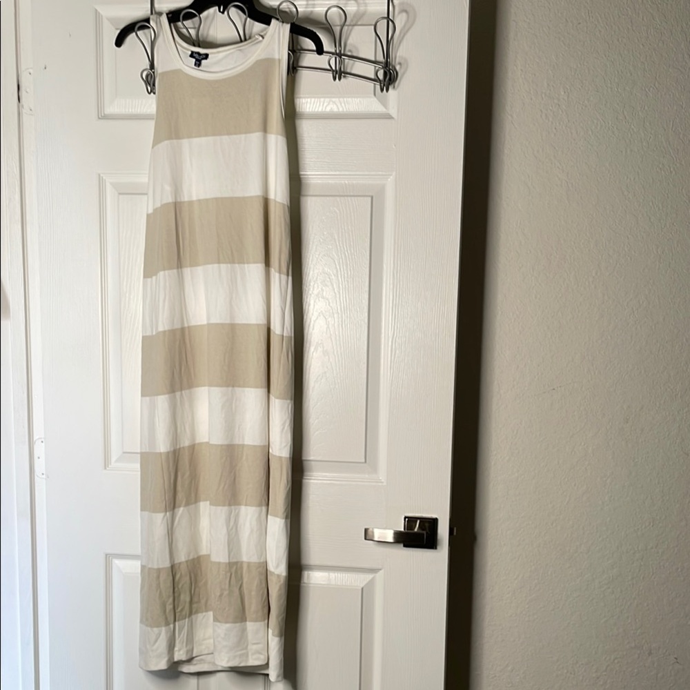 NWT Splendid Striped racerback Tank Maxi Dress